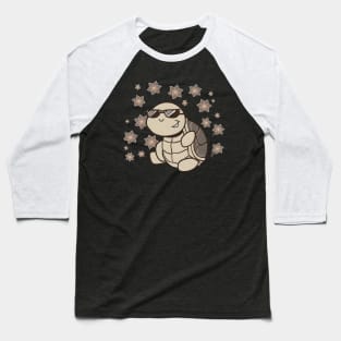 Japanese Cool Turtle Baseball T-Shirt